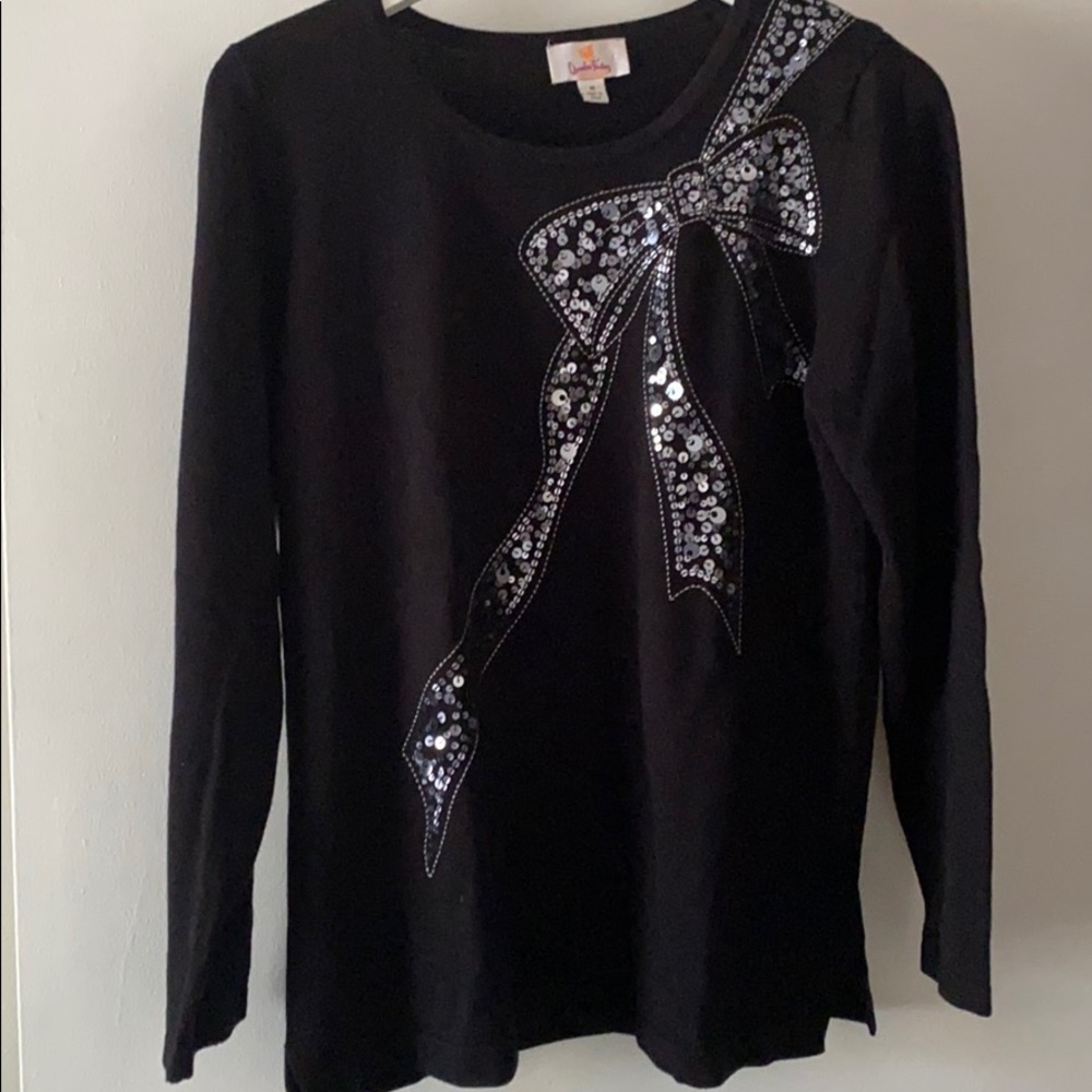 Quacker Factory Sweater Long Sleeve